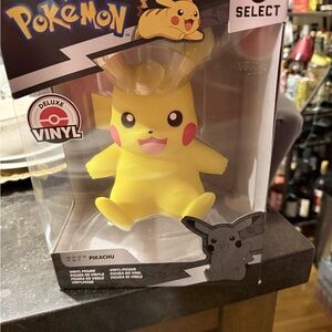 Pokemon Pikachu Yellow Vinyl Collectible